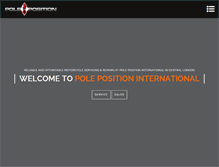 Tablet Screenshot of polepositionint.com